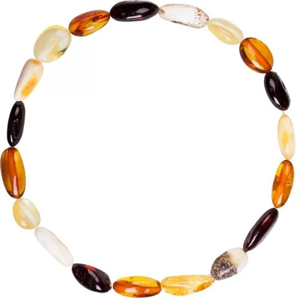 Pulsera Ámbar Multicolor Beans (E)