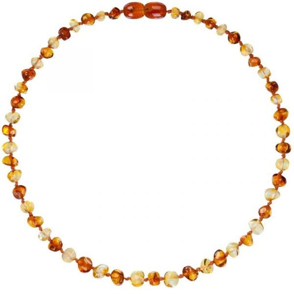 Collar Ámbar Coñac-Miel