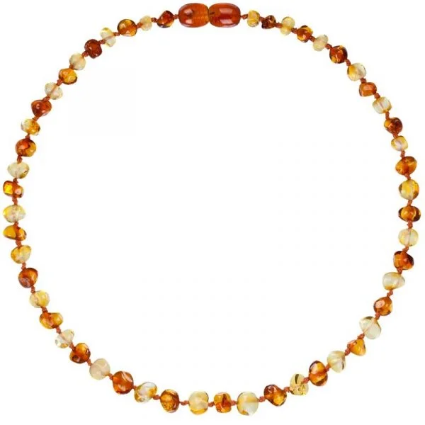 Collar Ámbar Coñac-Miel