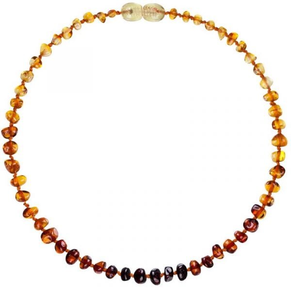 Collar Ámbar Arcoiris