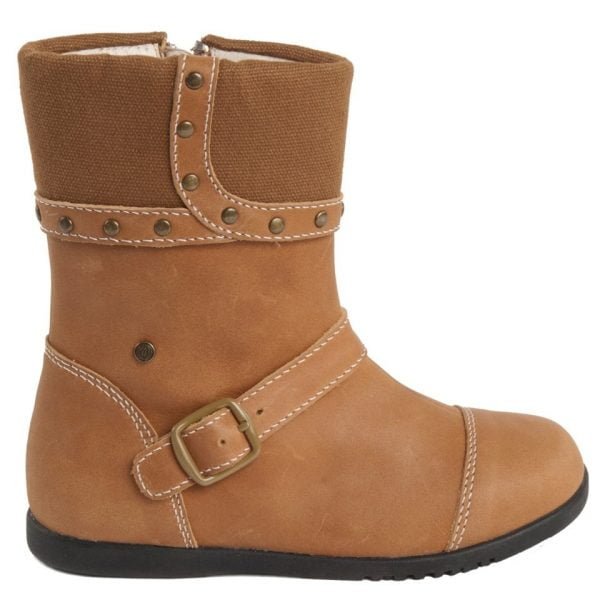 Botas Café Hebilla