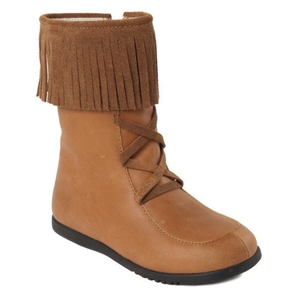 Botas Café Flecos