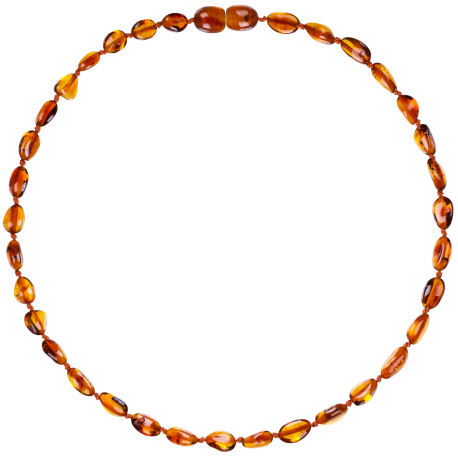Collar Ámbar Coñac Beans