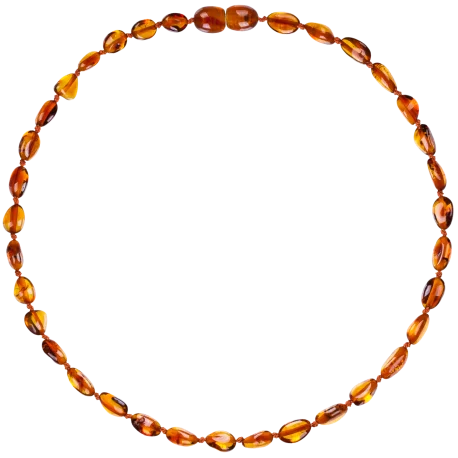 Collar Ámbar Coñac Beans