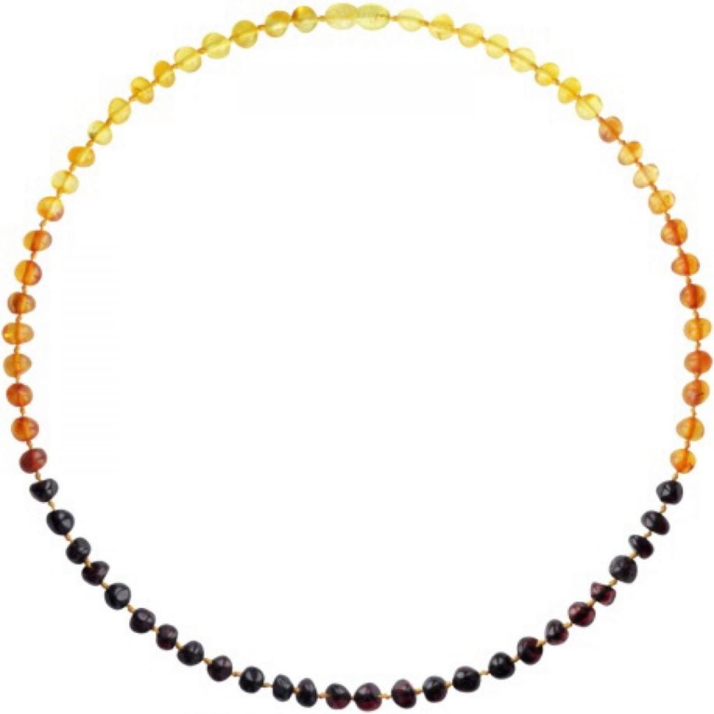 Collar Ámbar Arcoiris