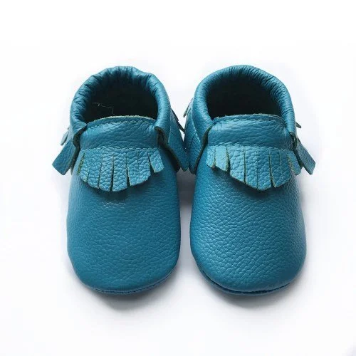 Moccs Azules Flecos