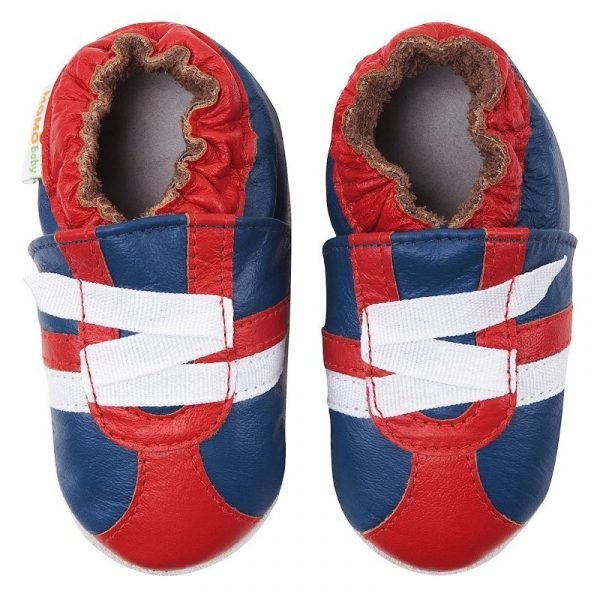Zapatilla Azul-Roja