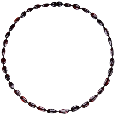 Collar Ámbar Cereza Beans