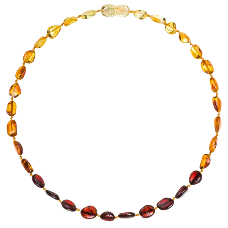Collar Ámbar Arcoiris Beans