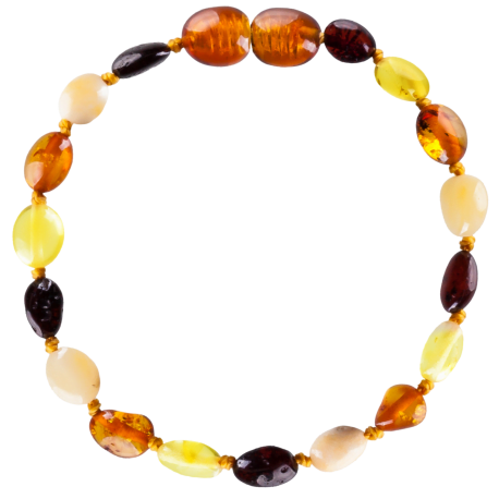 Pulsera Ámbar Multicolor Beans
