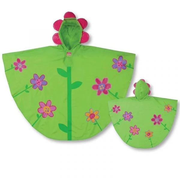 Poncho Impermeable Flores